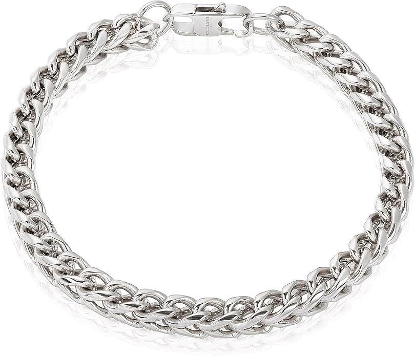Pulsera Franco de Acero Inoxidable para Hombre 6 mm | Invicta