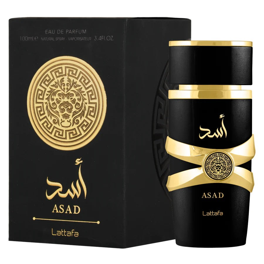 Asad Lattafa Eau de Parfum 100 ml – Perfume Árabe para Hombre