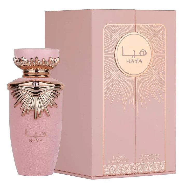 Haya Lattafa Eau de Parfum 100 ml – Perfume para Mujer
