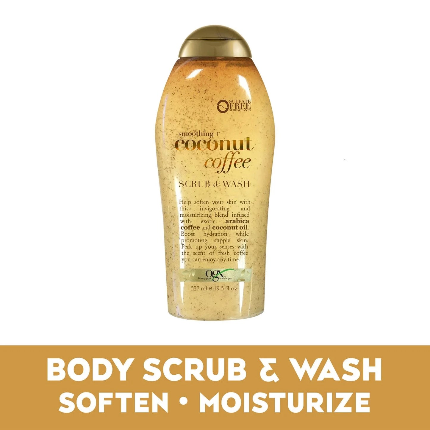 OGX Coconut Coffee – Scrub & Wash