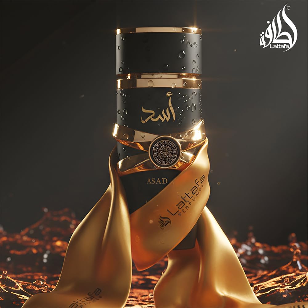 Asad Lattafa Eau de Parfum 100 ml – Perfume Árabe para Hombre