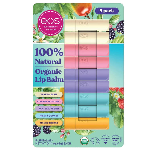 EOS Bálsamo Labial Orgánico – Frutas Tropicales (Precio por unidad)