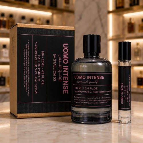 Uomo Intense by Stallion 53 EDP 100 ml + 20 ml – Perfume para Hombre