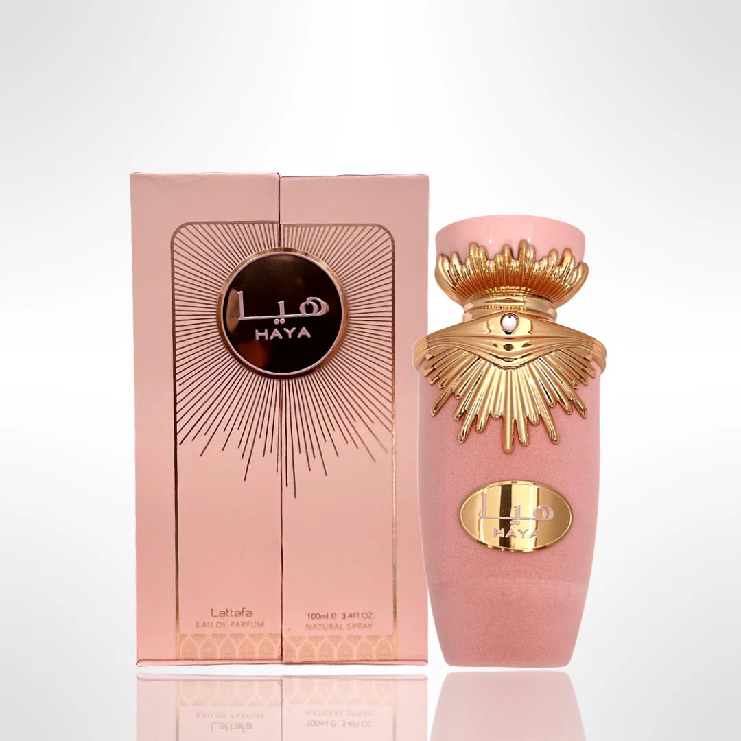 Haya Lattafa Eau de Parfum 100 ml – Perfume para Mujer