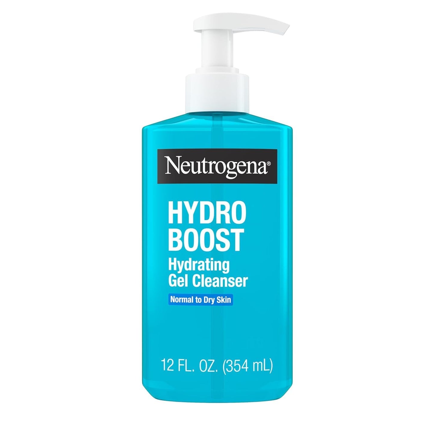 Neutrogena Hydro Boost Gel Limpiador Facial Hidratante con Ácido Hialurónico – 354 mL