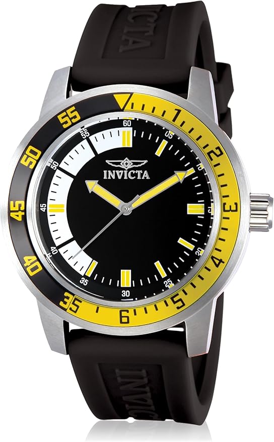 Reloj Invicta Specialty para Hombre – Modelo 12846, Correa de Silicona Negra