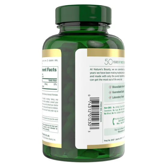 Iron Glycinate – 300 cápsulas | Nature’s Bounty