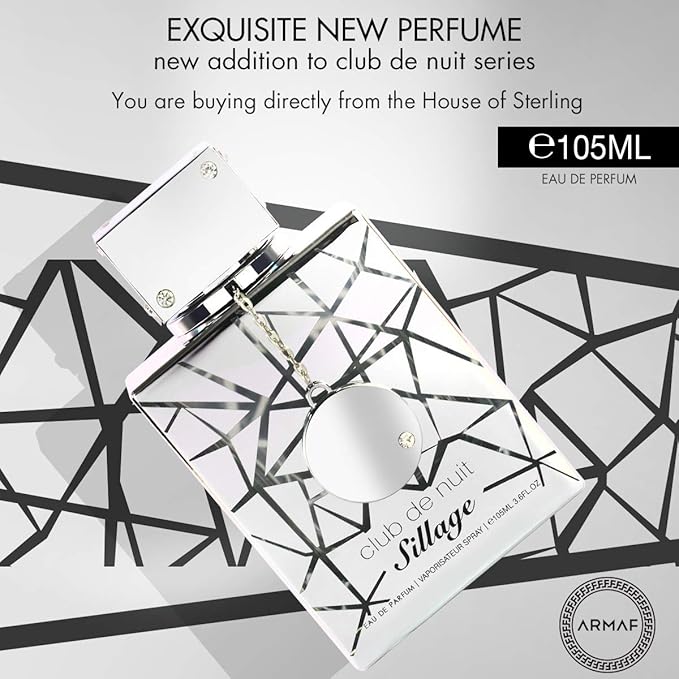 Armaf Club De Nuit Sillage EDP 3.6 oz (105 ml) – Perfume para Hombre