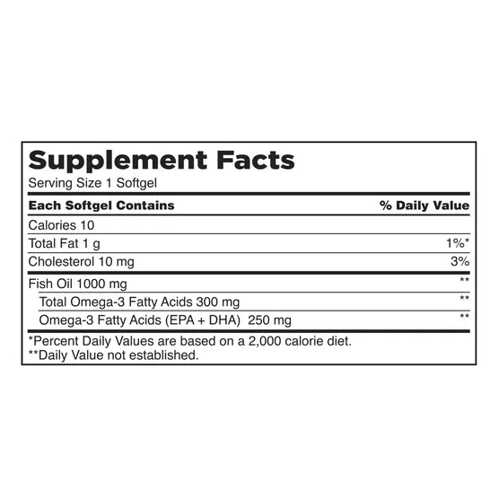 Omega-3 Aceite de Pescado 1000 mg – 400 Softgels | Kirkland Signature