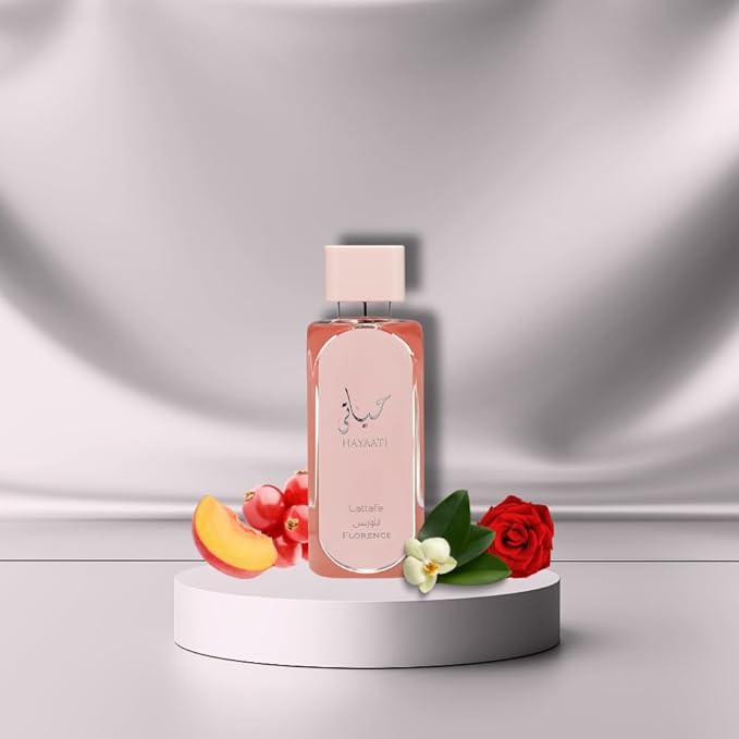 Lattafa Hayaati Florence EDP 100 ml – Perfume para Mujer (Edición Premium)