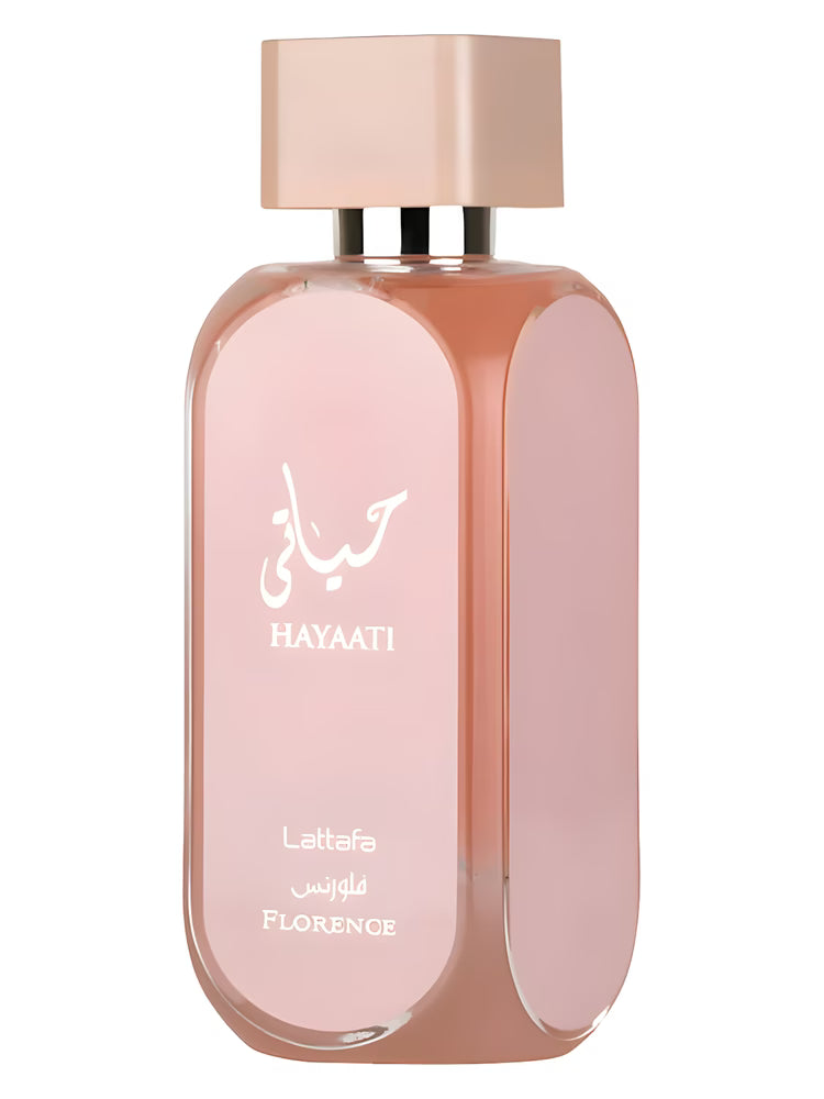 Lattafa Hayaati Florence EDP 100 ml – Perfume para Mujer (Edición Premium)