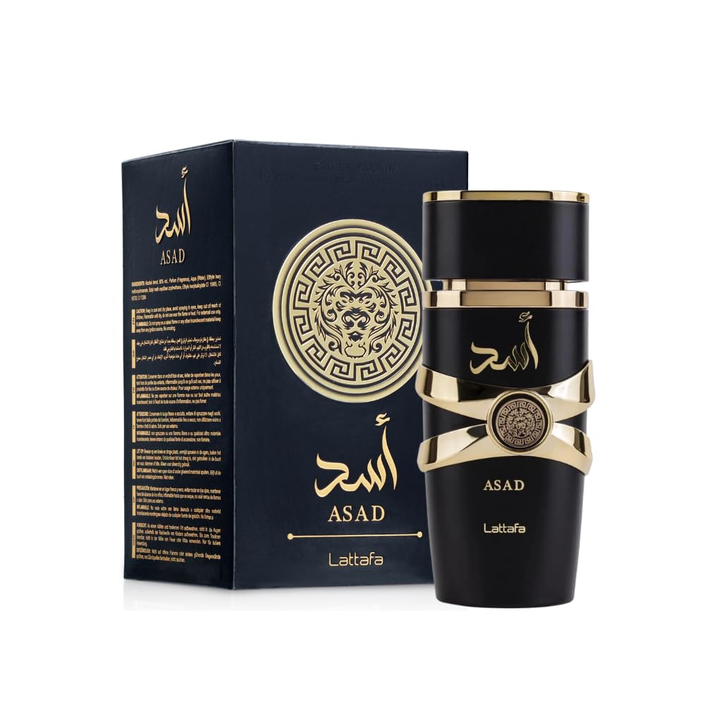 Asad Lattafa Eau de Parfum 100 ml – Perfume Árabe para Hombre