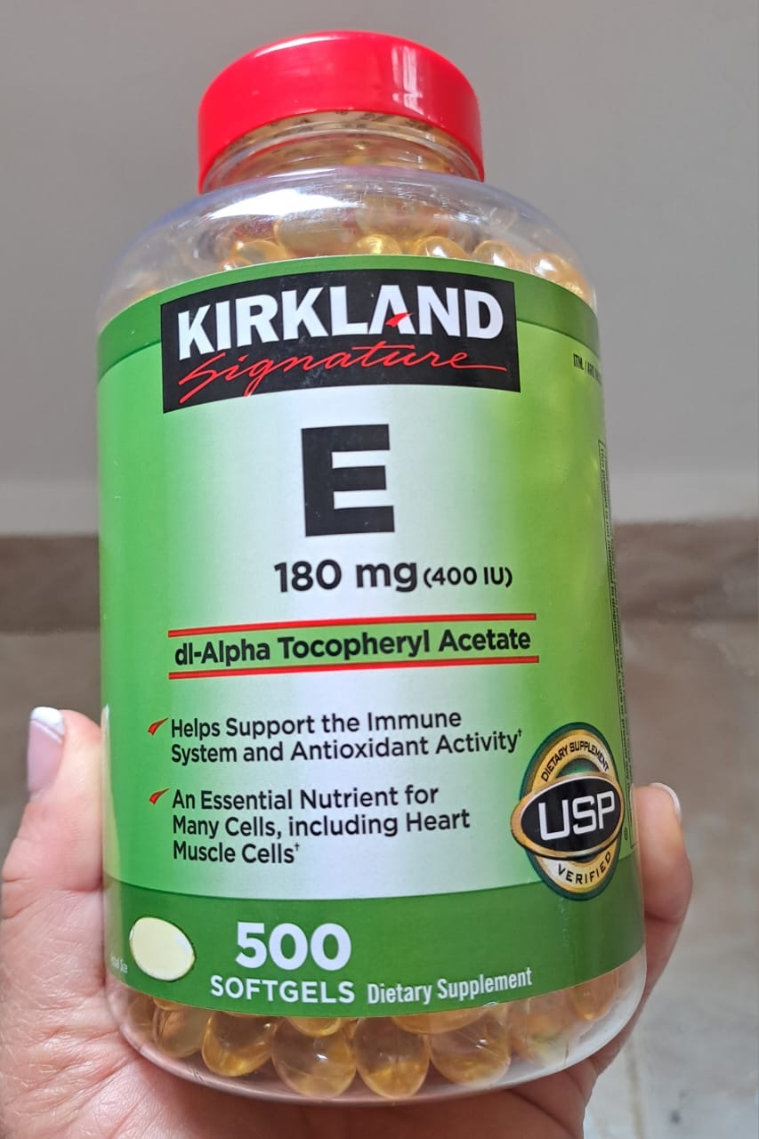 Kirkland Signature Vitamina E 400 IU – 500 softgels