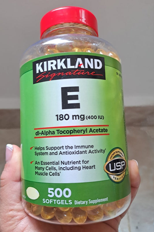 Kirkland Signature Vitamina E 400 IU – 500 softgels