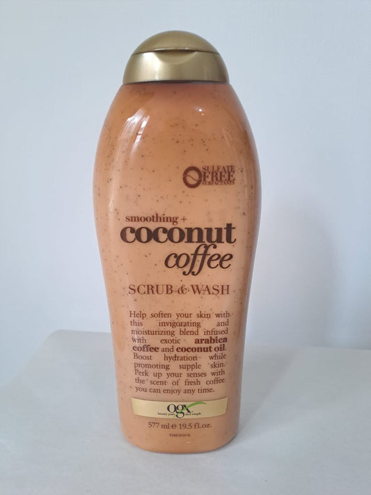 OGX Coconut Coffee – Scrub & Wash