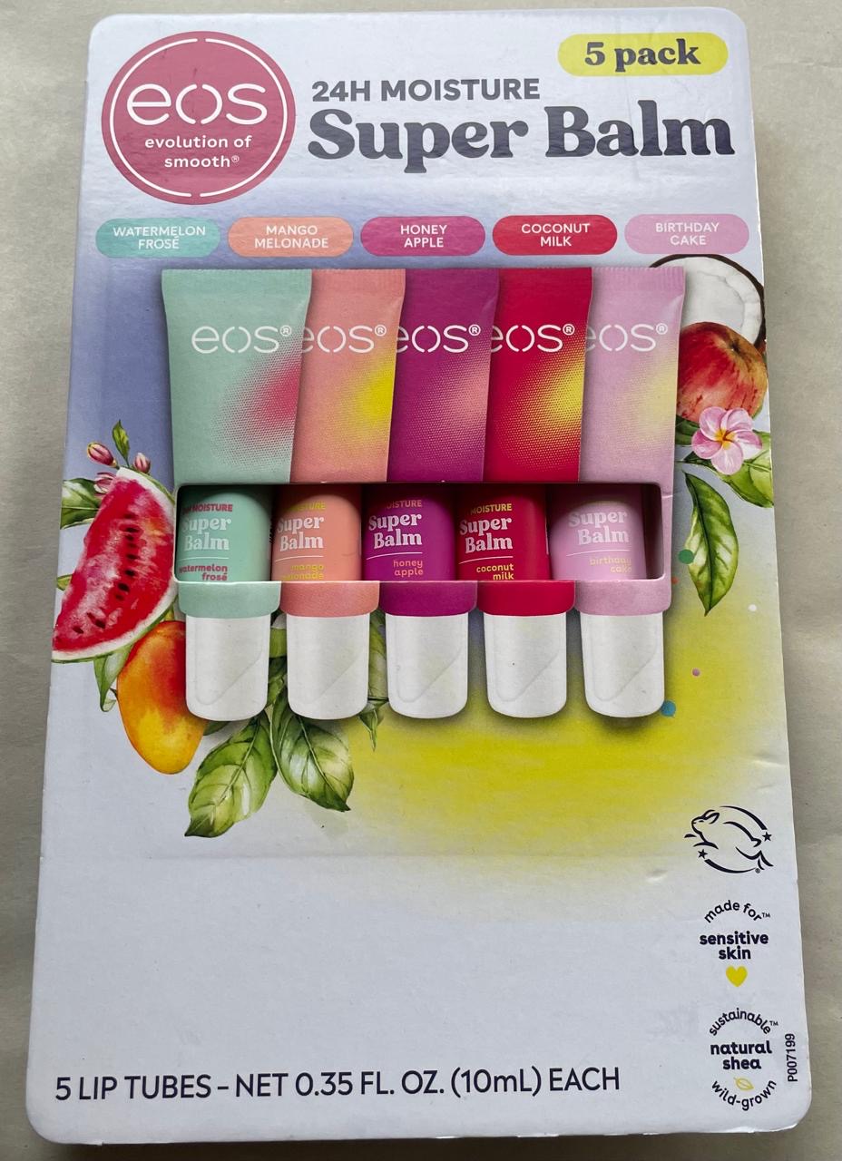 EOS Super Balm 24H – Bálsamo Labial Hidratante (Precio por unidad)