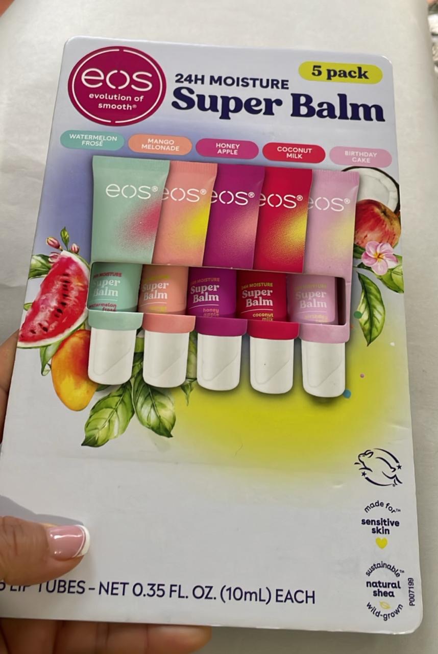 EOS Super Balm 24H – Bálsamo Labial Hidratante (Precio por unidad)